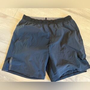 Rhone navy athletic shorts